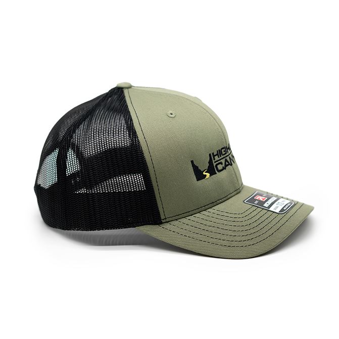 Highland Canyon Logo Hat - Loden/Black